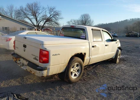 2009 Dodge Dakota Bighorn/Lonestar из США, поврежденный, VIN 1D7HW38K99S749086